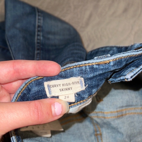 Madewell Curvy High Rise Skinny Jeans. Size 26. Great condition. - Picture 7 of 9
